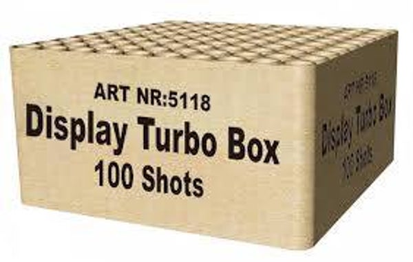 5118  Display Turbo Box 100 Shots