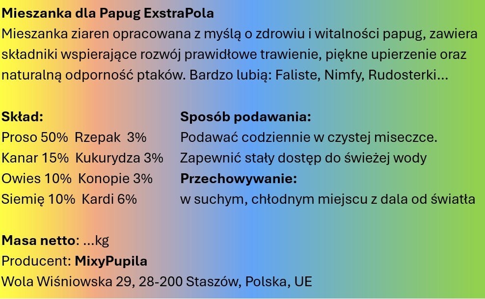 Mieszanka MixyPola 1 kg