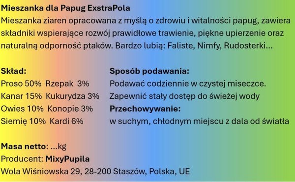 Mieszanka MixyPola 20 kg