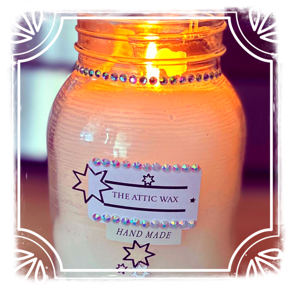 Large jar candle