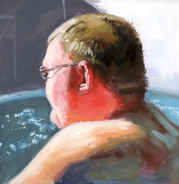 "Taking a dip”,, 2023