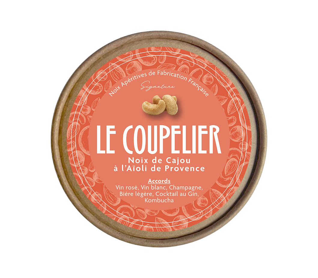 Image cliquable de nos Noix de Cajou à l'Aïoli de Provence menant à ce produit
