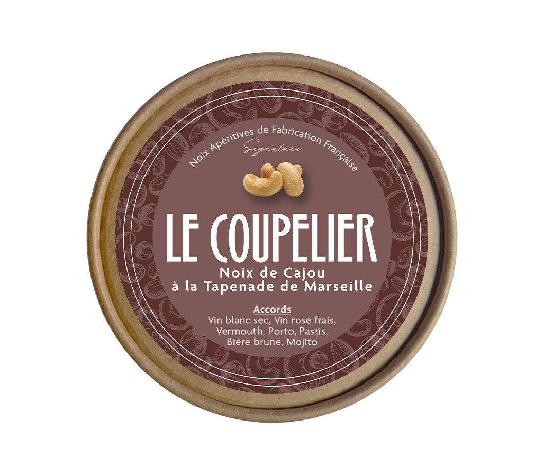 Image cliquable de nos Noix de Cajou à la Tapenade de Marseille menant à ce produit