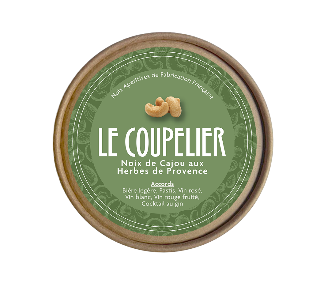 Image cliquable de nos Noix de Cajou aux herbes de Provence menant à ce produit