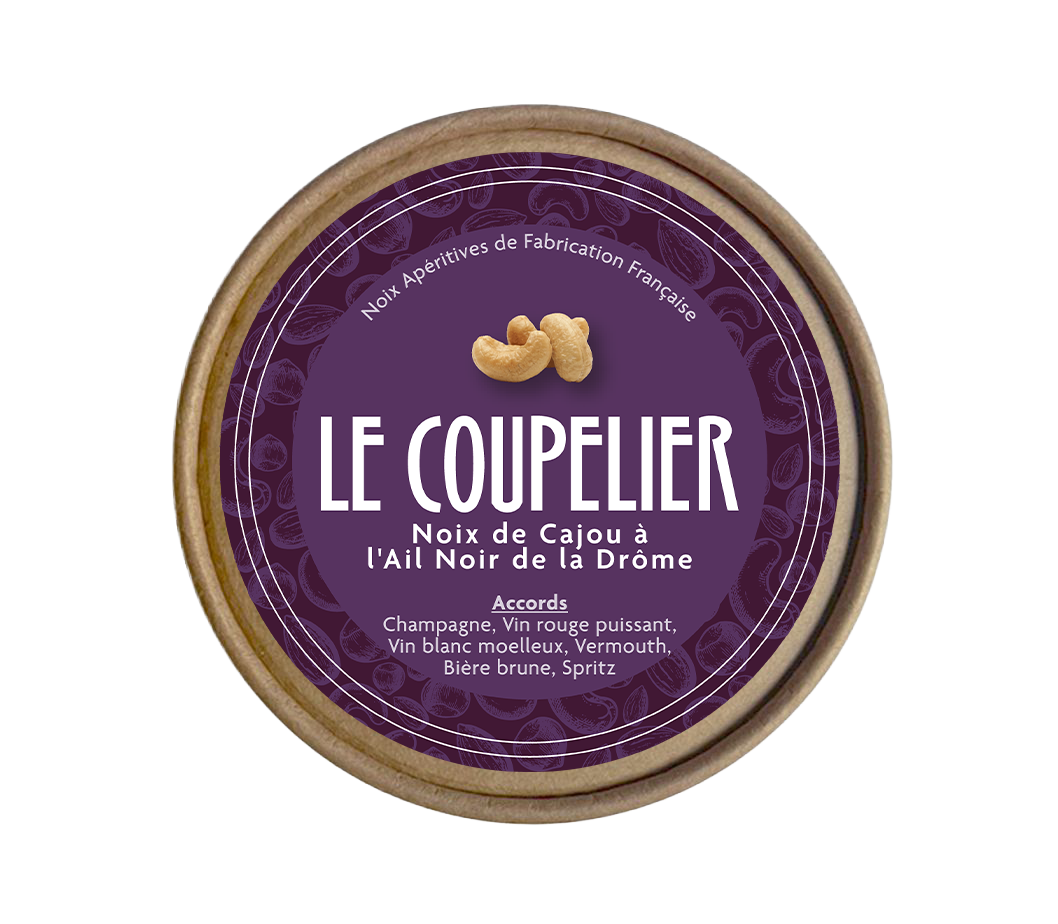 Image cliquable de nos Noix de Cajou à l'Ail Noir de la Drôme menant à ce produit
