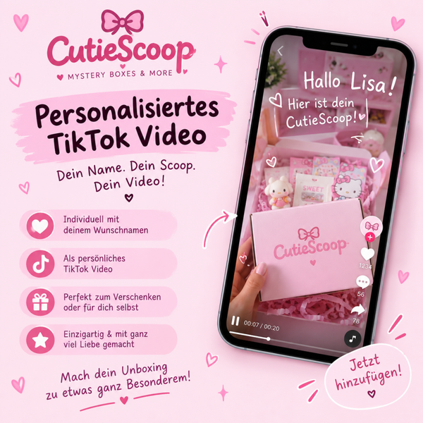 Personalisiertes Tik Tok Video