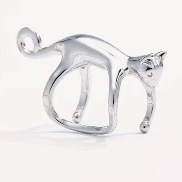 Ear cuff gato