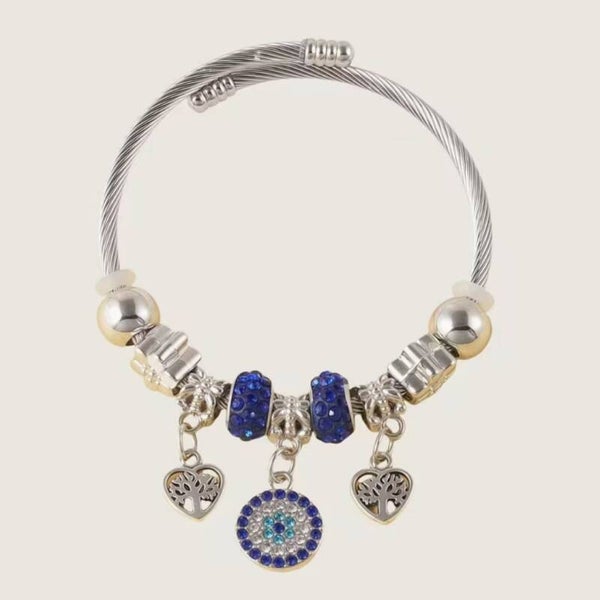 Brazalete charms ojo