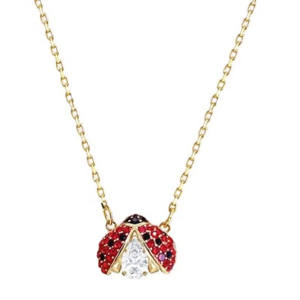 Collar catarina con cristales austriacos