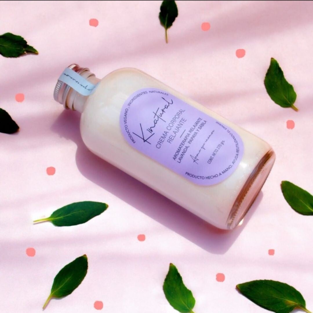 Crema corporal de lavanda y papaya