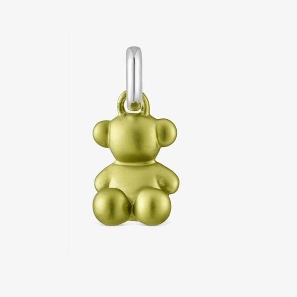 Dije  oso verde  1.6 cm