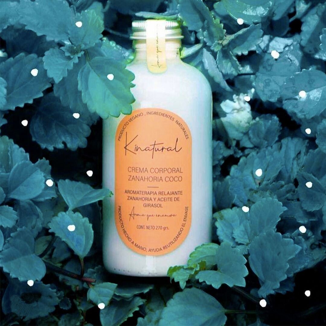 Crema corporal zanahoria coco