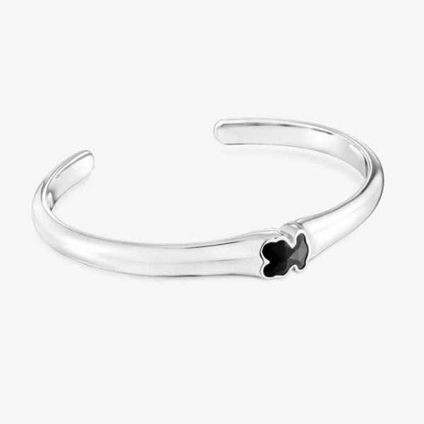 Brazalete de oso en plata