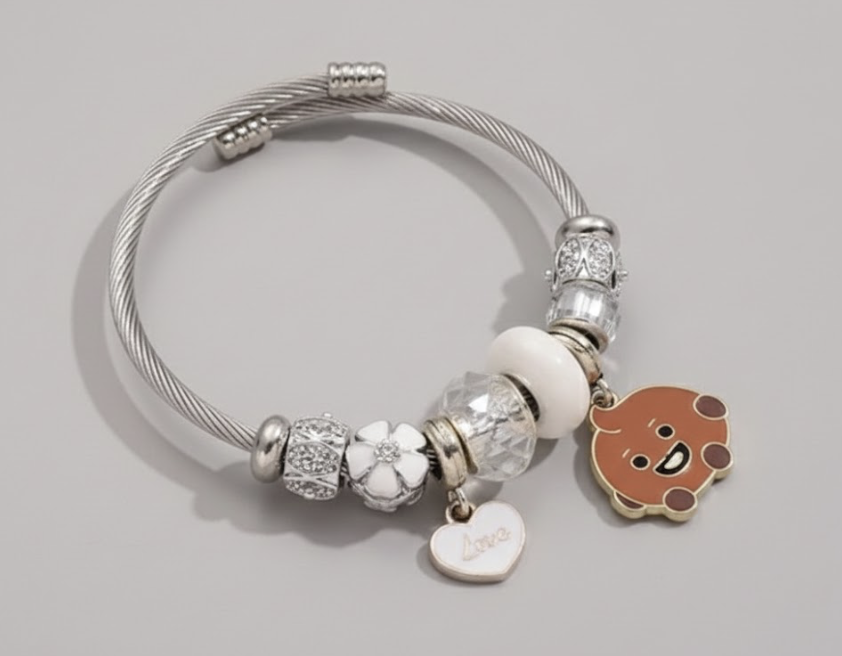 Brazalete colorido KPOP