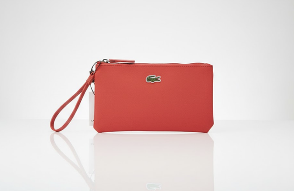 Cartera roja cocodrilo
