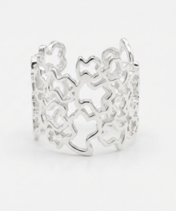 Anillo siluetas oso