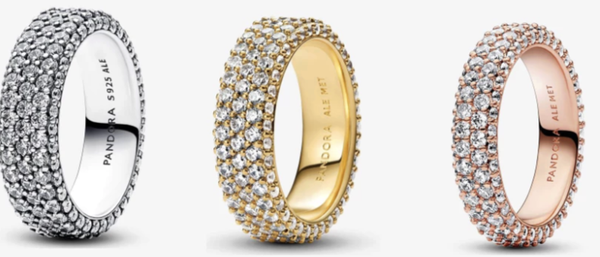 Anillo con cristales