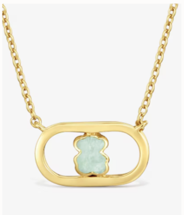 COLLAR  AMAZONITA CAMILLE OSO