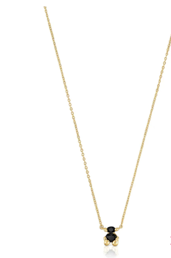 Collar Oso con onix