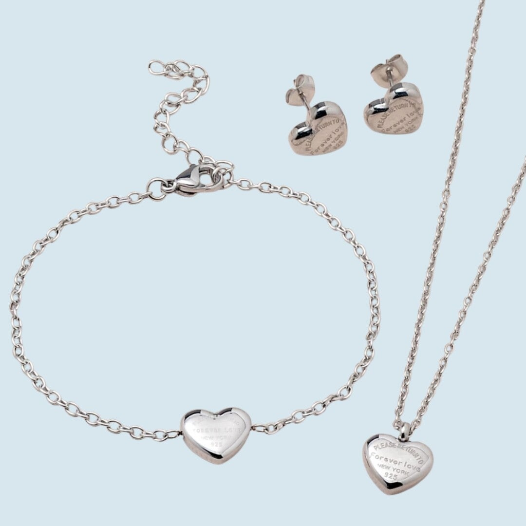 Conjunto corazón T&C