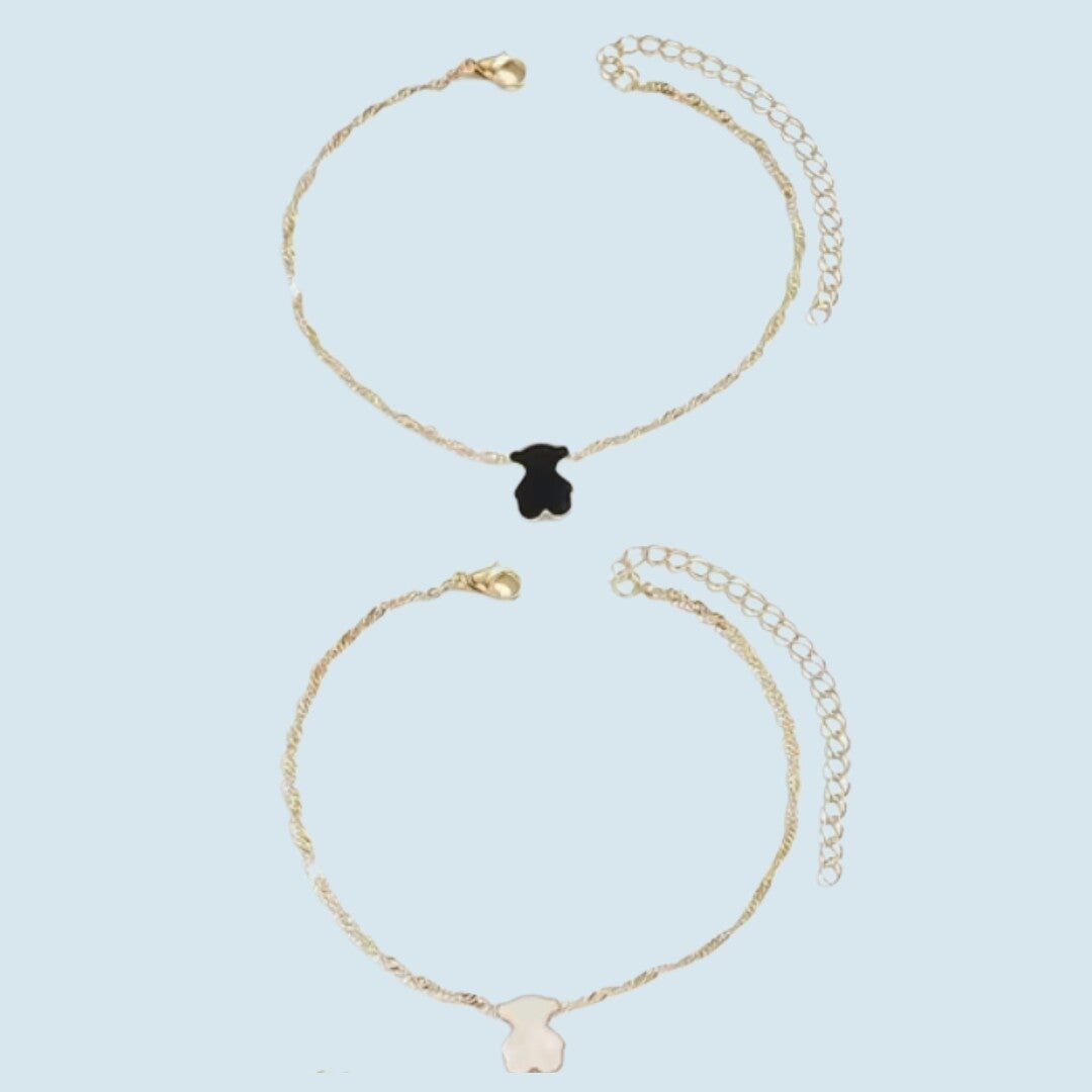 Pulsera ajustable oso