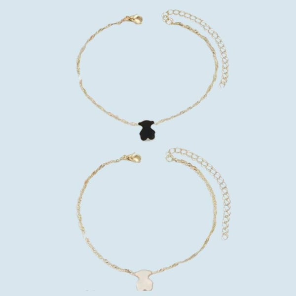 Pulsera ajustable oso