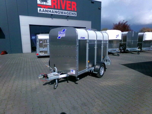 Ifor-Williams P8G Veetrailer enkelas 244x121x153cm 1400kg geremd Prijs op aanvraag
