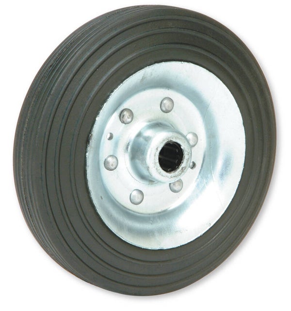 Neuswiel met band – 40 mm asdiameter × 200 mm wieldiameter