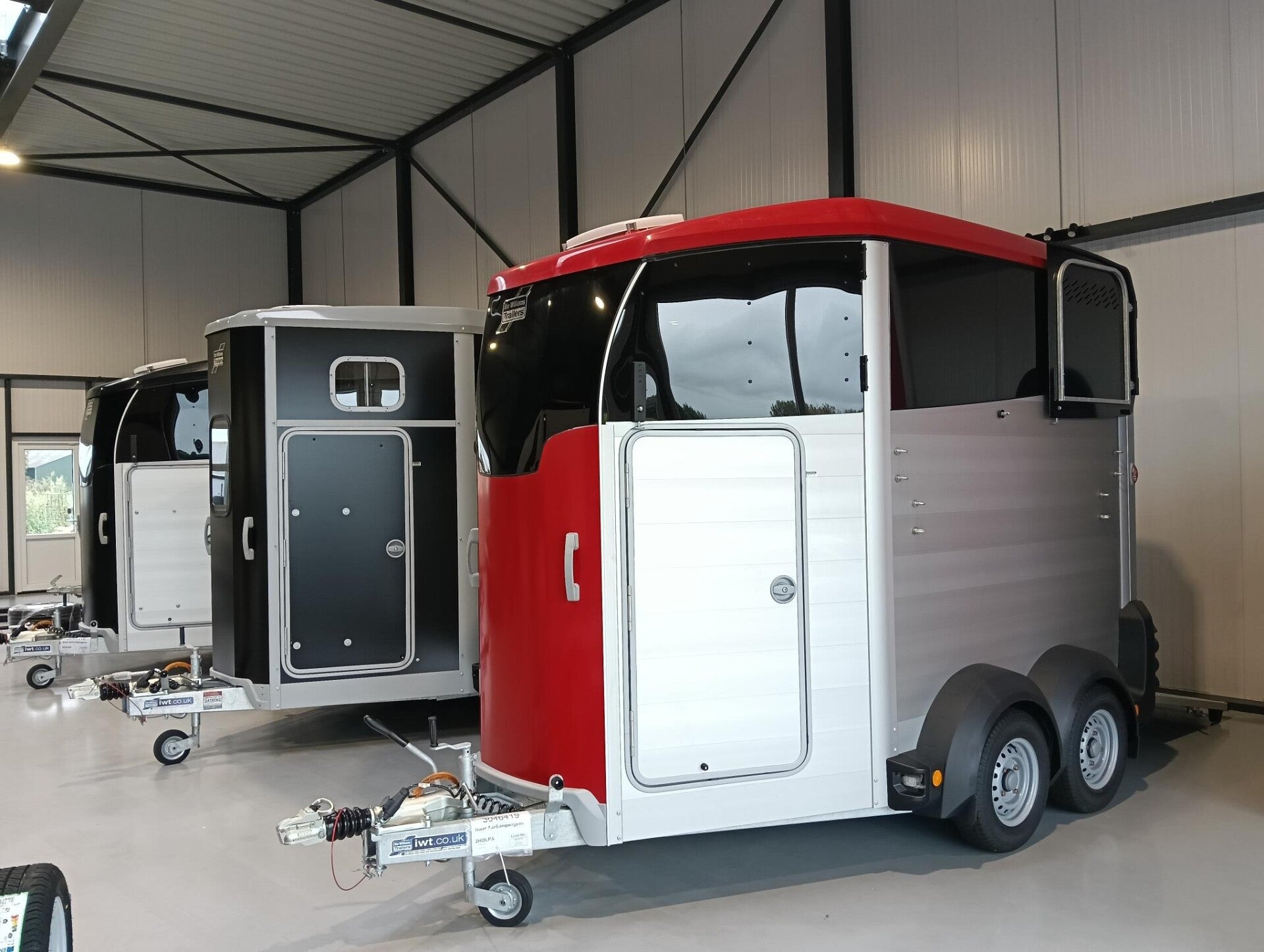 Ifor Williams HBX506 2 paards paardentrailer