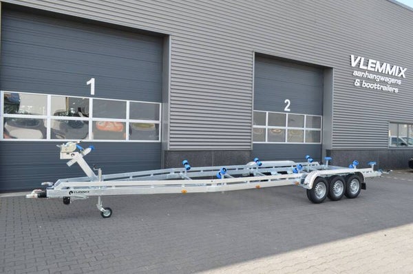 VLEMMIX Boottrailer 10 m 3×1500 kg