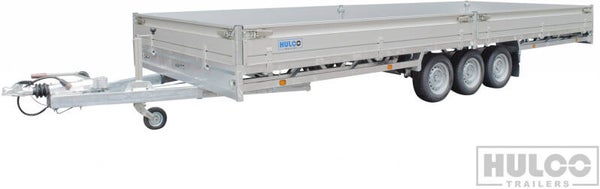 Hulco plateauwagen 611x203 3500KG