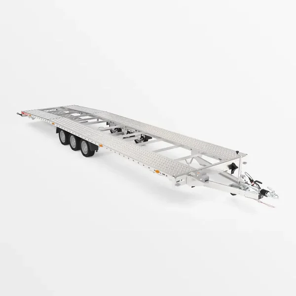 Temared autotransporter XXL CAR 8521/3 S 3500KG afgeschuinde vloer
