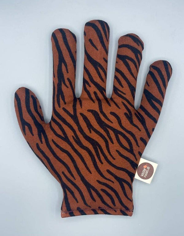 Warm Handje - Bruin tijger