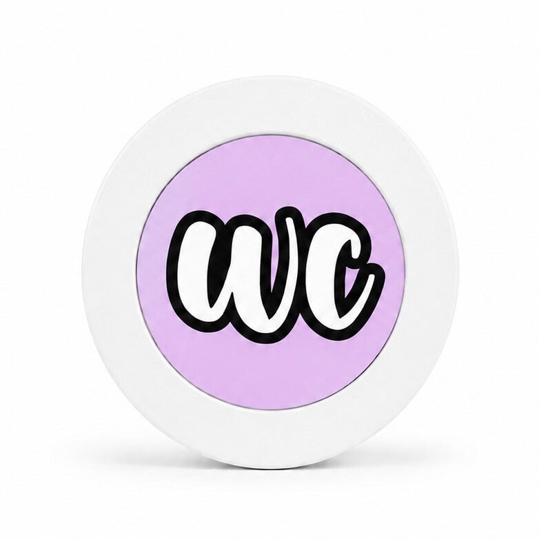 WC-lampje Sier