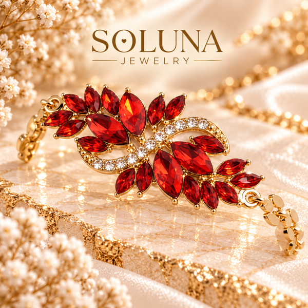 Ruby Royale Armband