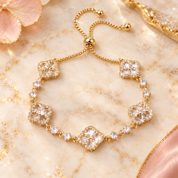 Gold Clover Mother of Pearl