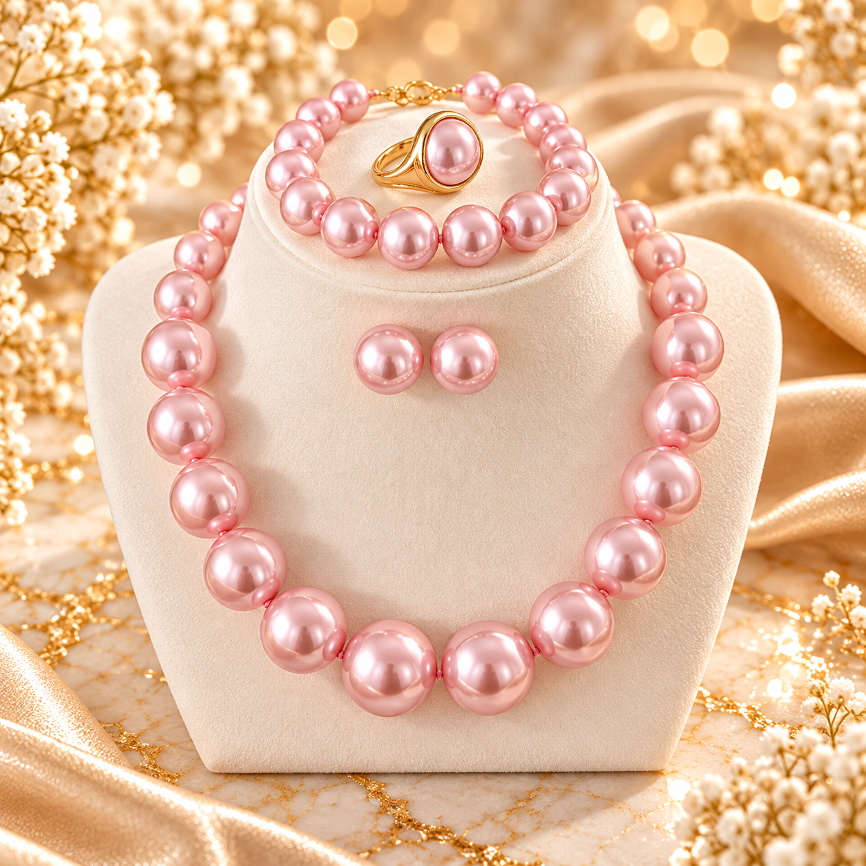Pearls Pink