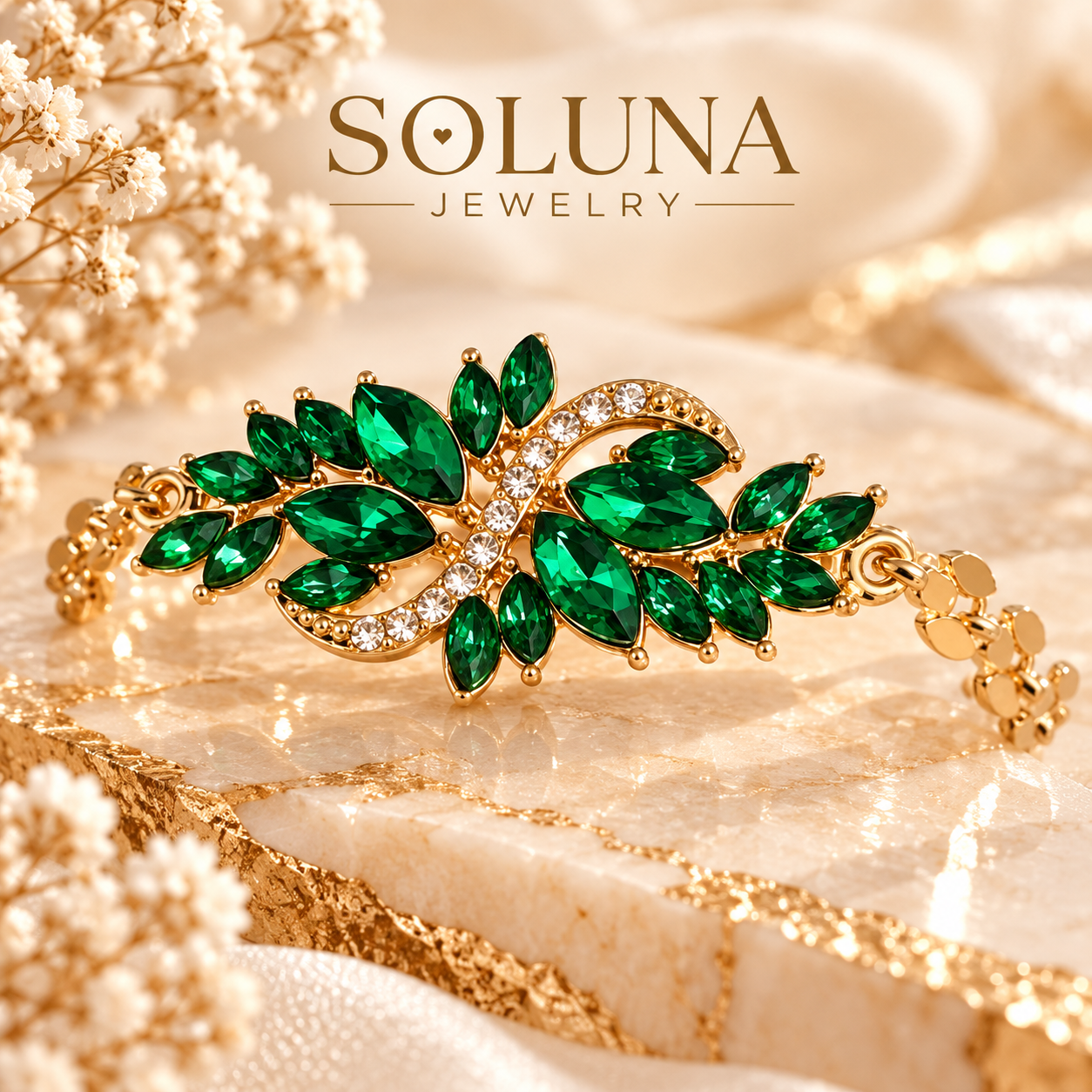 Emerald Royale Armband