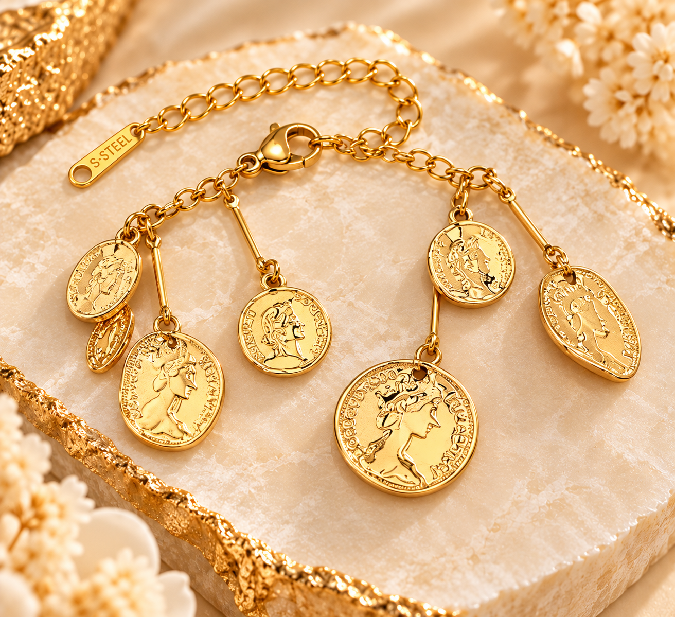 Aurelia Coins Armband