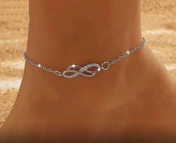 Anklet  Silver Eternity