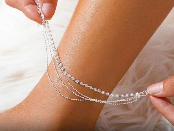 Anklet Triple Diamond