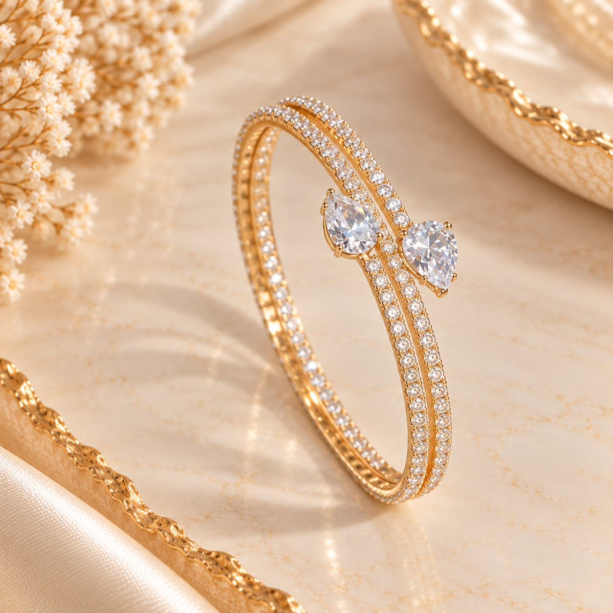 Gold Hearts Diamond