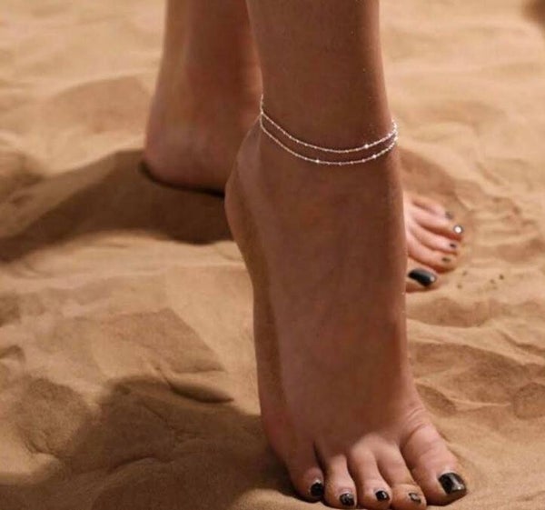 Anklet Bling Bling ( set van 2 )