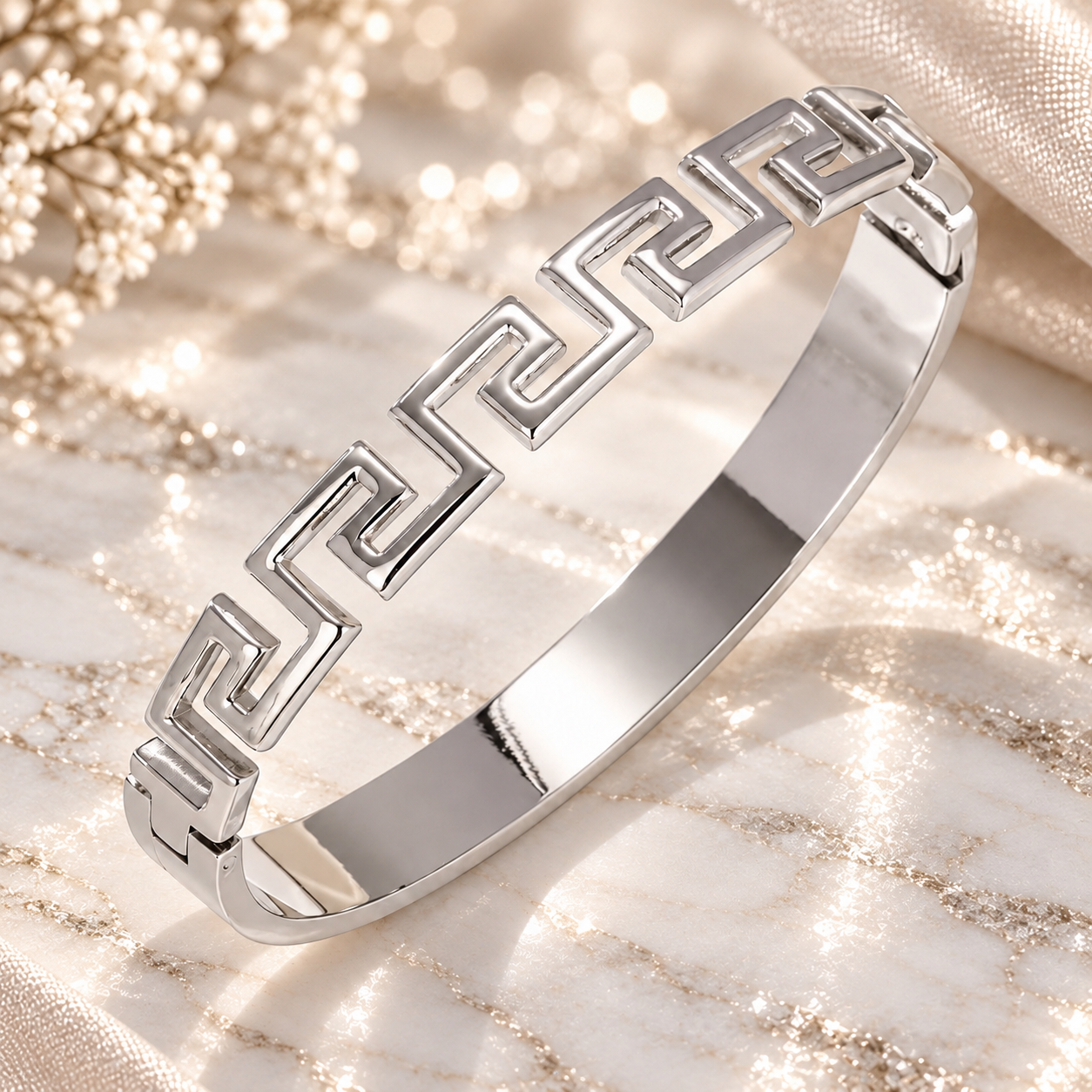 Linea Silver Armband