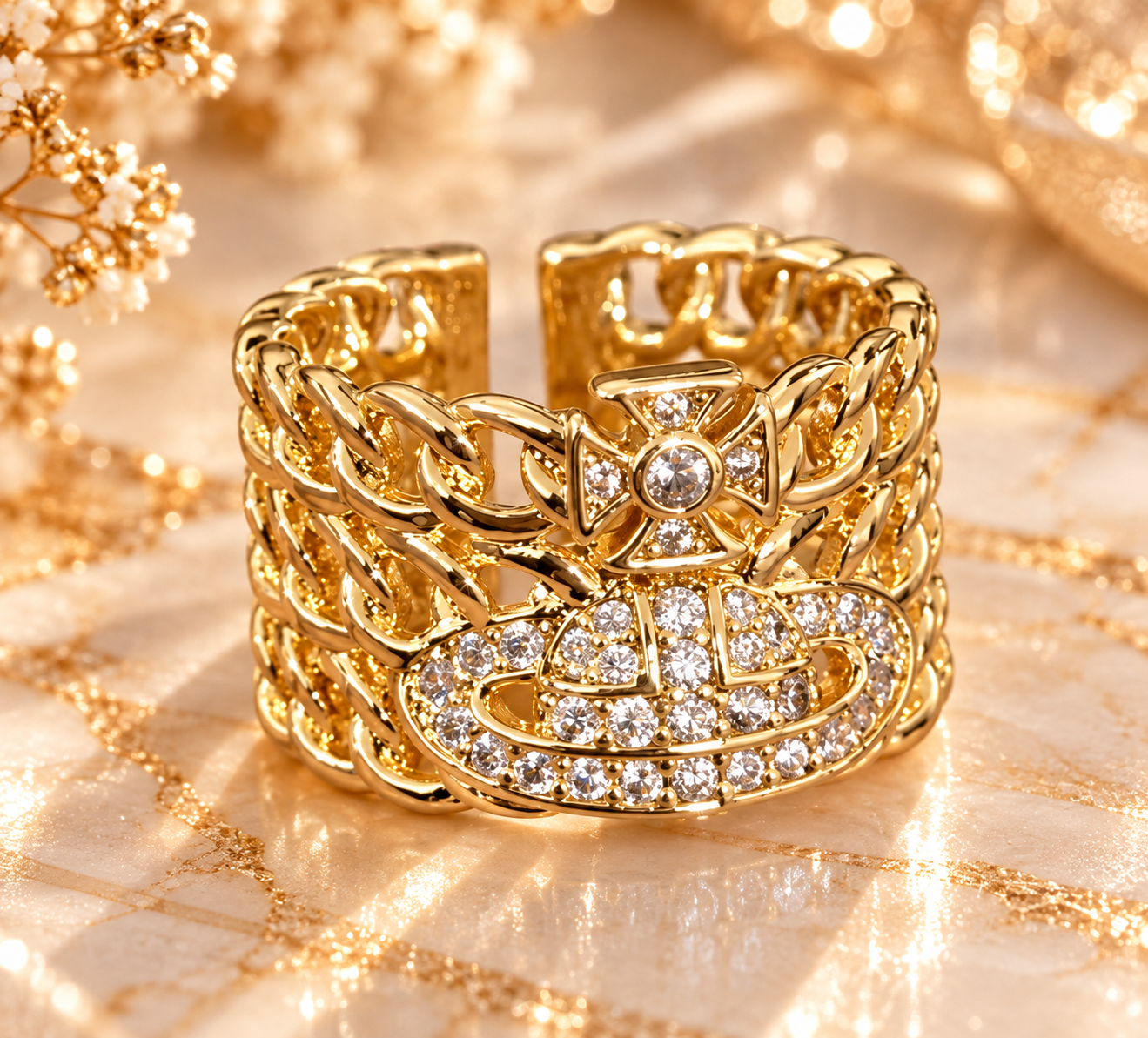 Golden Empire Ring