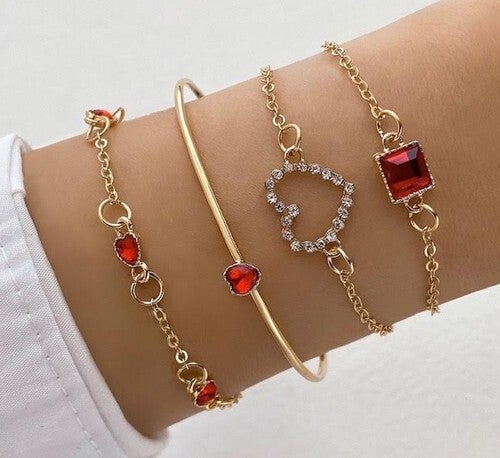 Gold Red