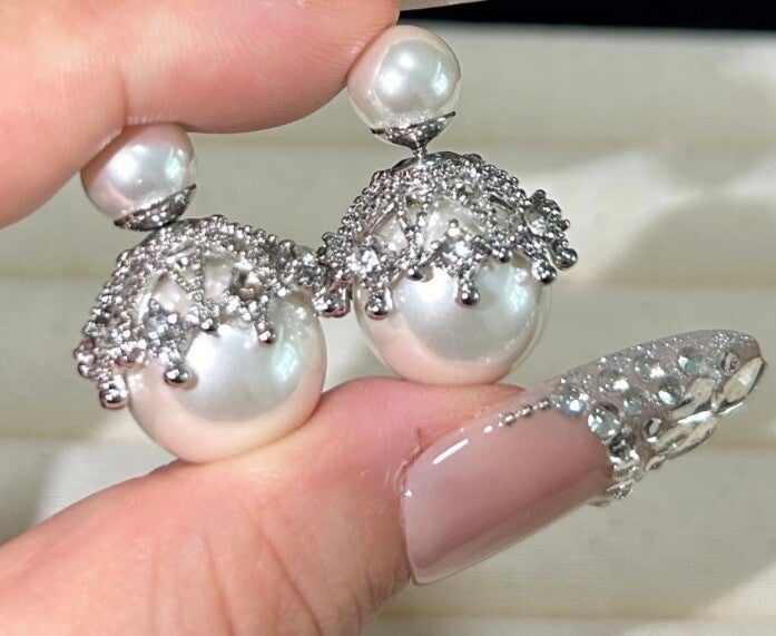 Pearl Royale Oorbellen
