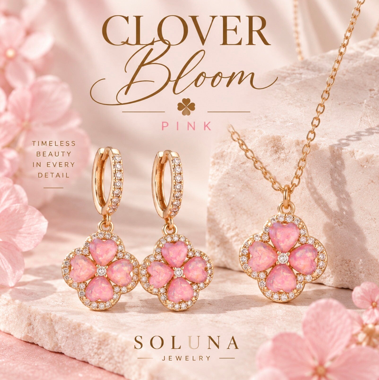 Clover Bloom Pink Set