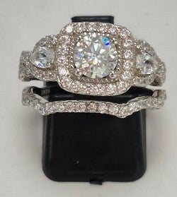 Moissanite maat 7 en 8.5