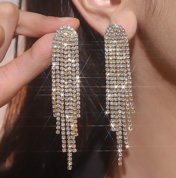 Oorbellen Diamond Gold
